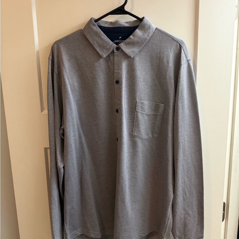 Men's Blue Button Down Shirt